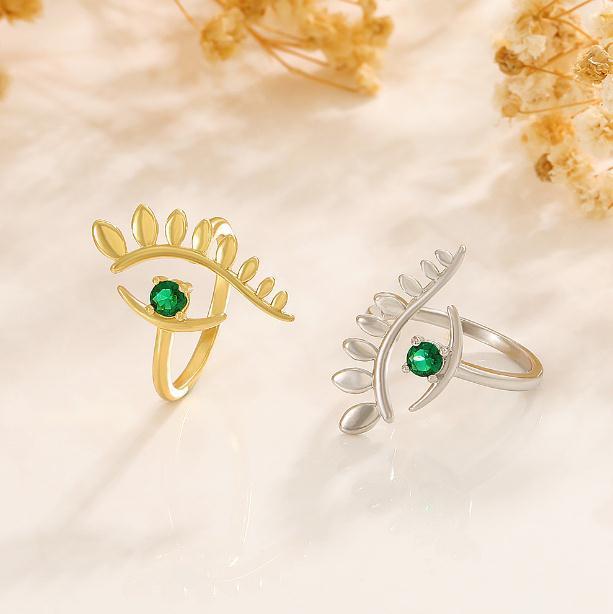 Bague Rétro Ajustable Élégante