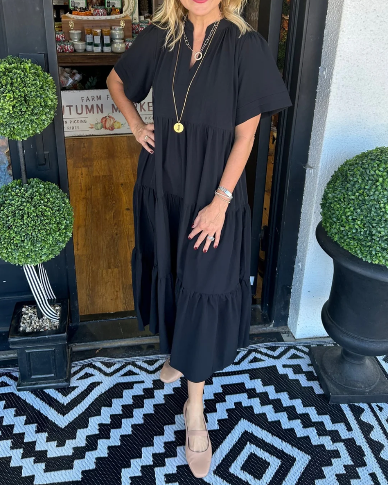 Robe Maxi Verte Élégante