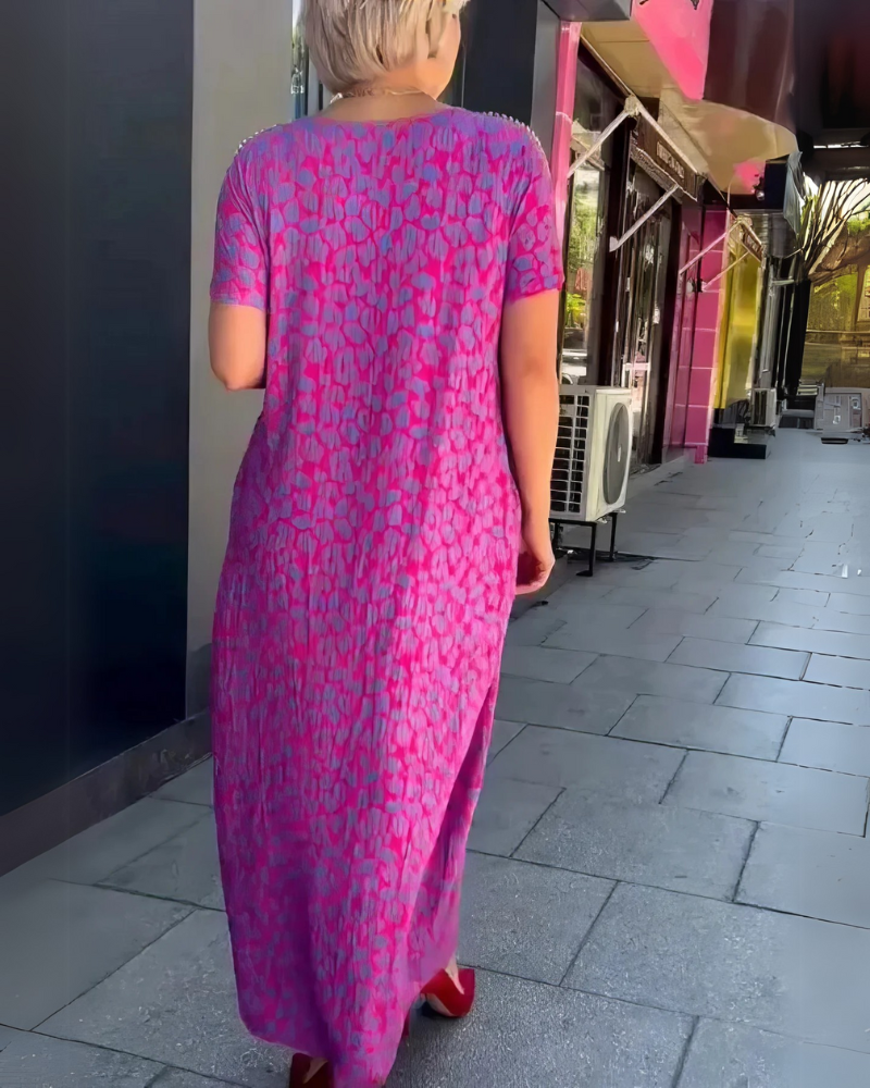 Robe Élégante Imprimée