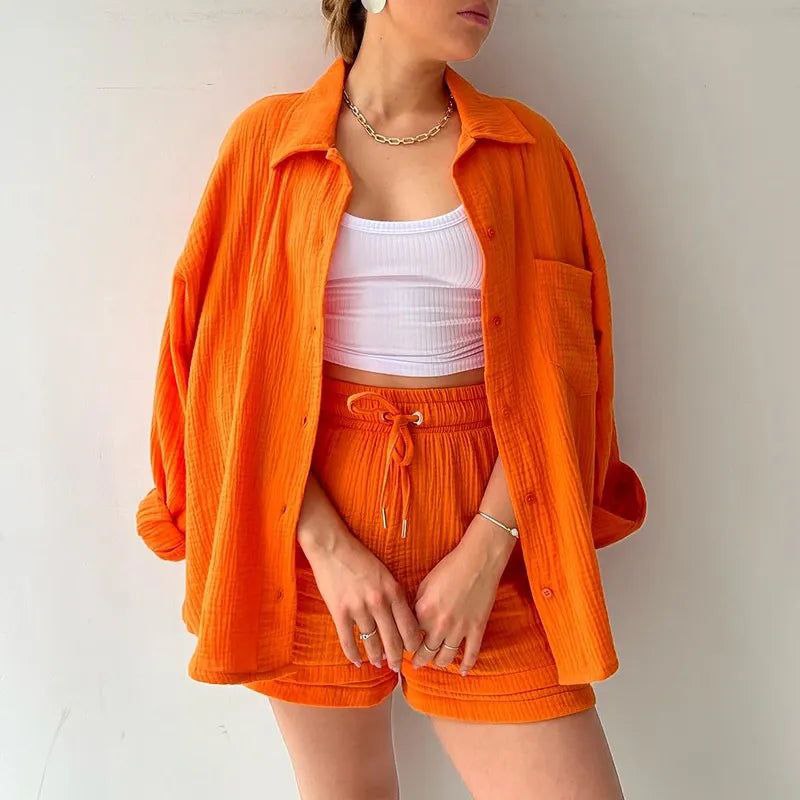 Ensemble Souki deux pièces en coton