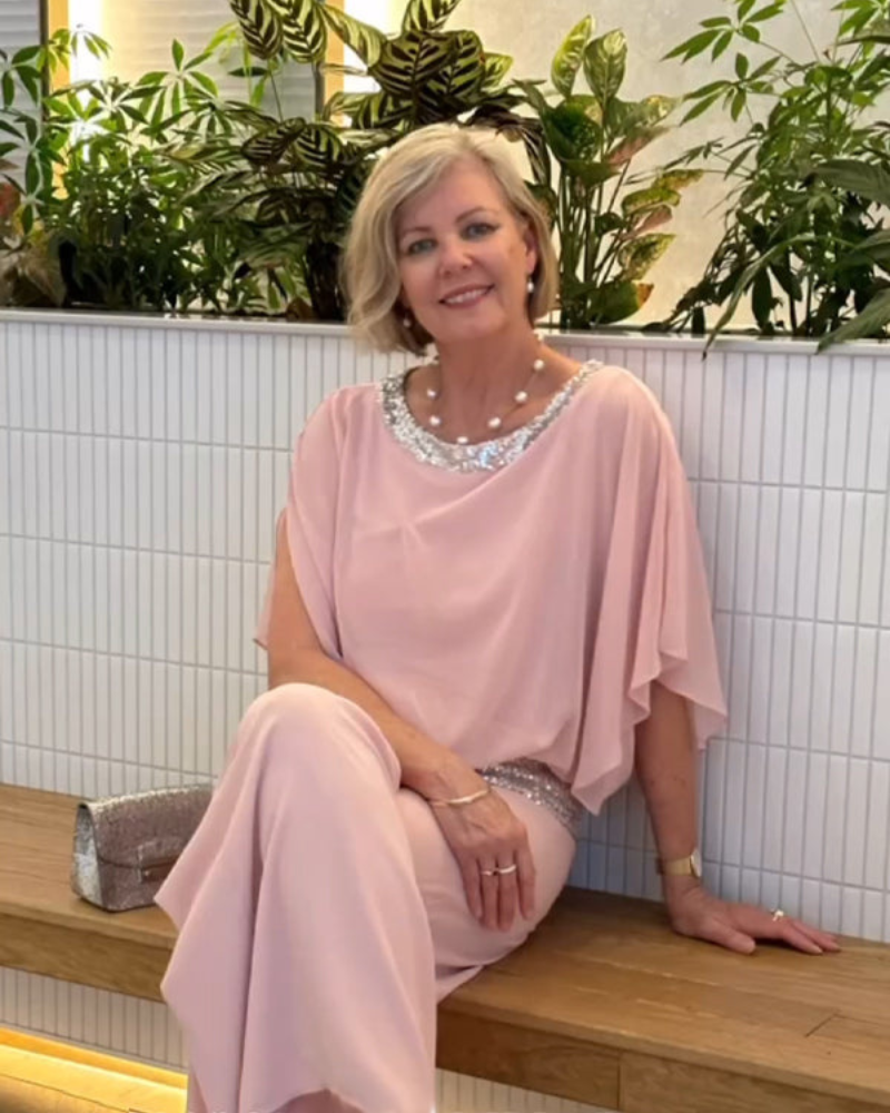 Ensemble Élégant Rose