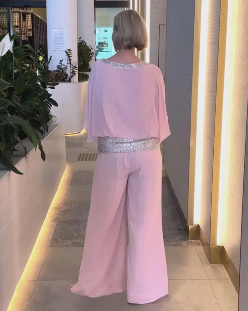 Ensemble Élégant Rose