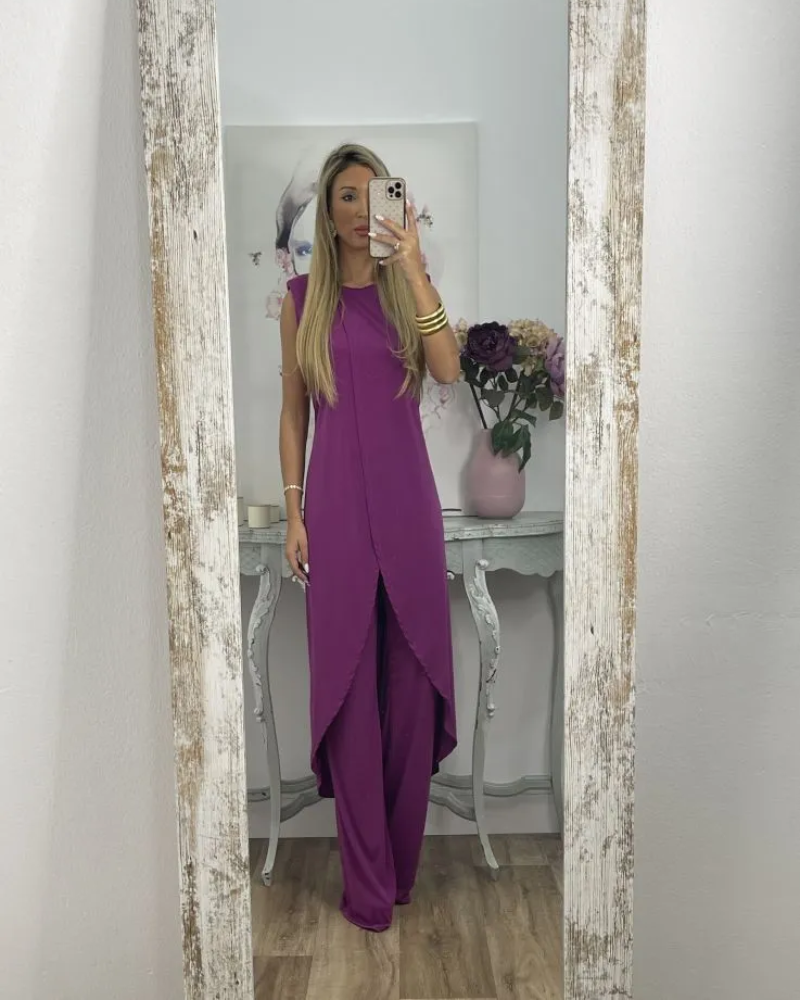 Ensemble Élégant Violet