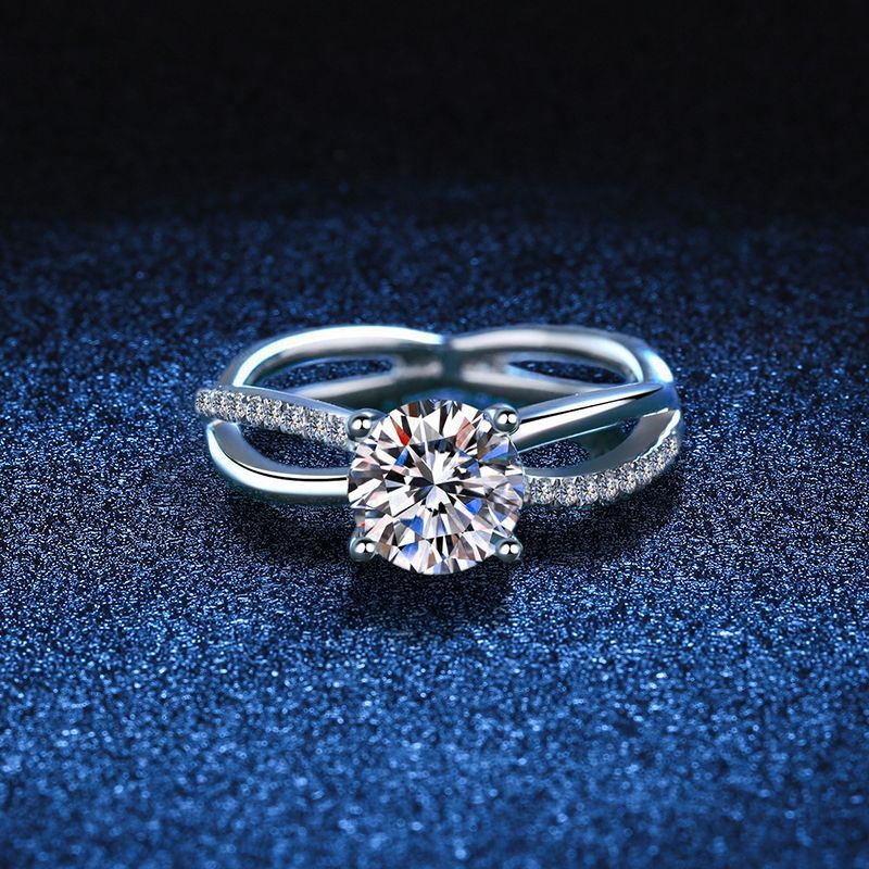 Bague Argent S925 Moissanite