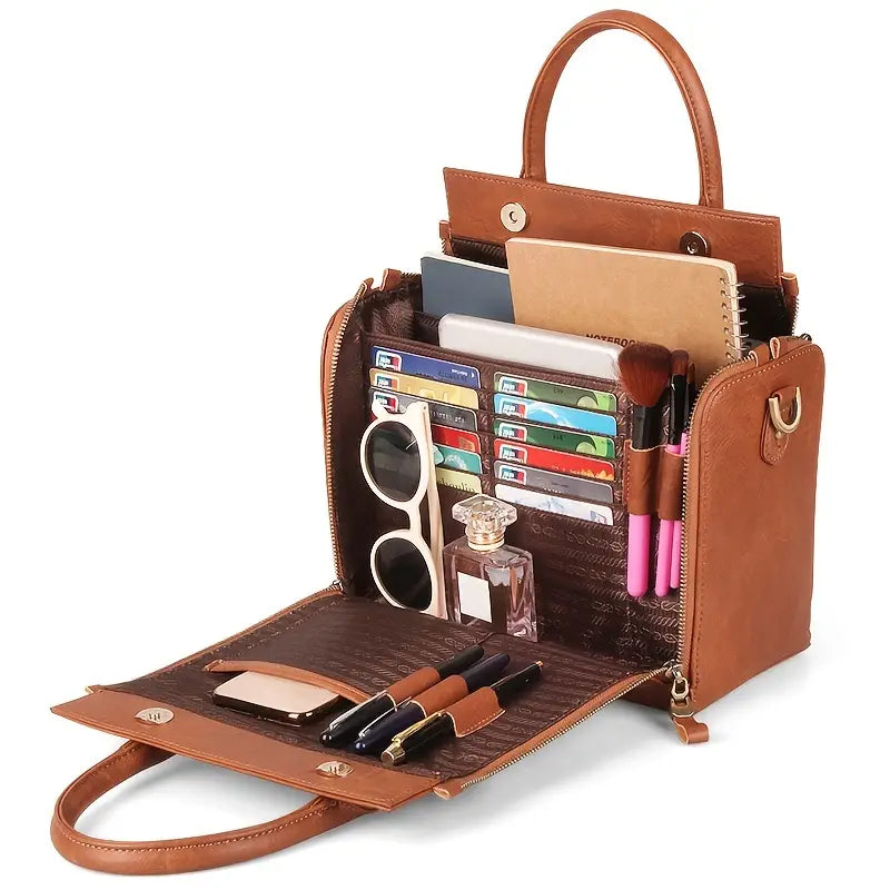 Sac Cuir Multi-Rangement