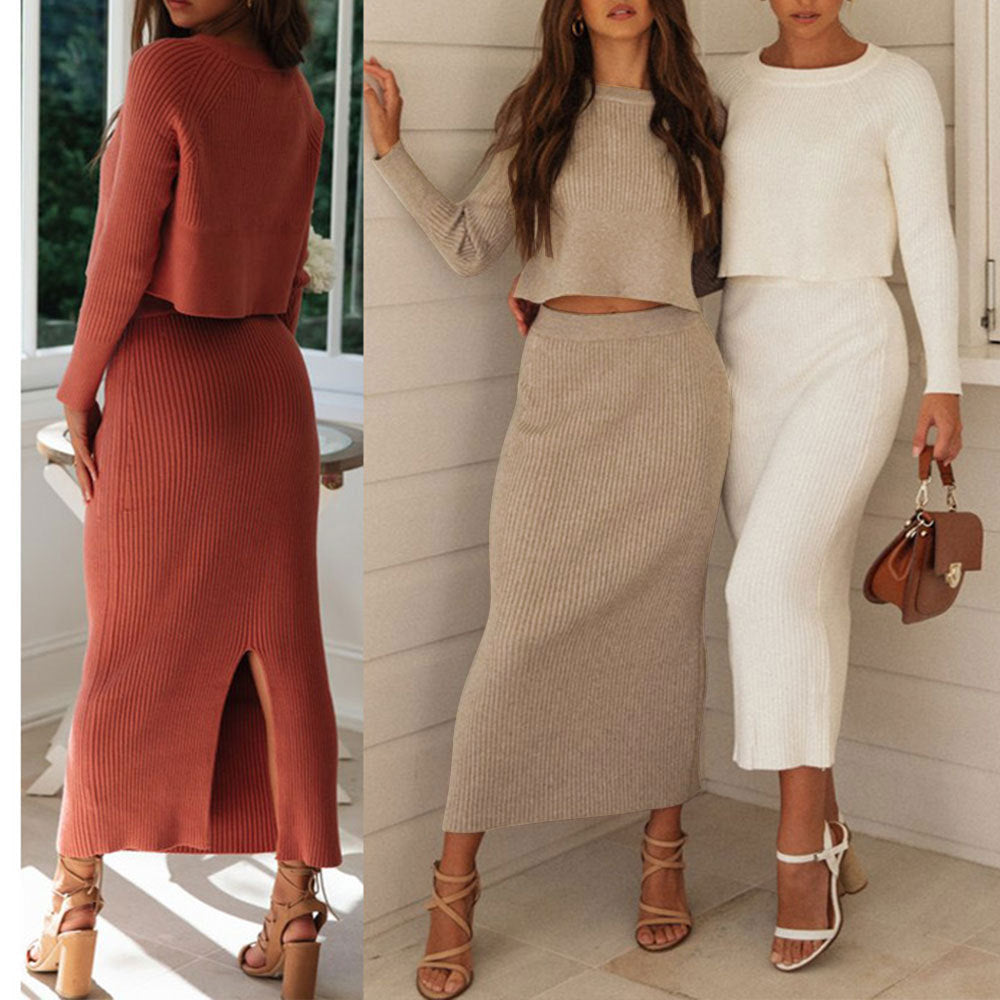 Ensemble Tricot Élégant