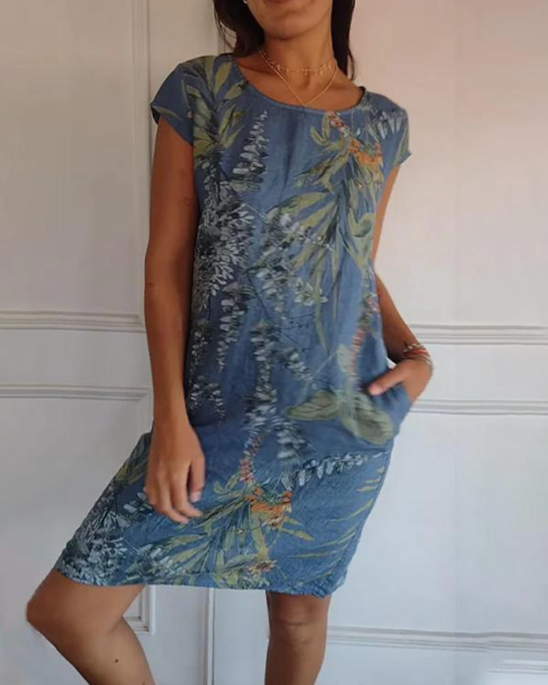 Robe Imprimée en Coton