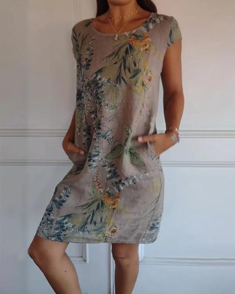 Robe Imprimée en Coton