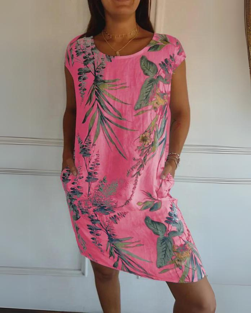 Robe Imprimée en Coton