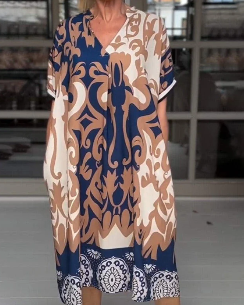 Robe Imprimée Élégante
