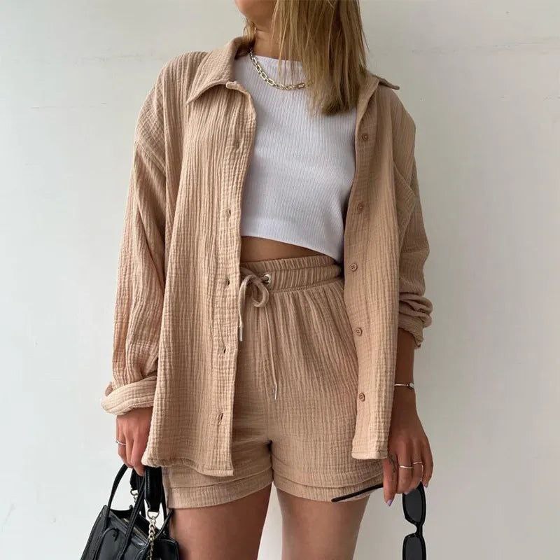 Ensemble Souki deux pièces en coton