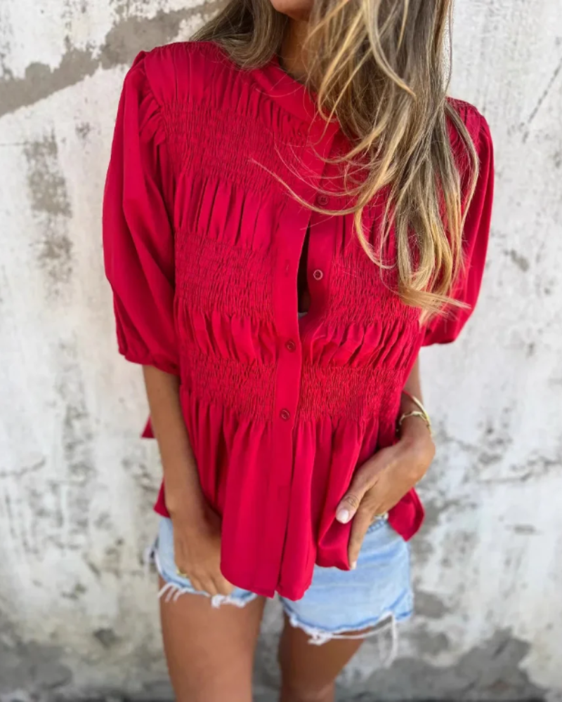 VALETE - BLOUSE EN GAZE DE COTON
