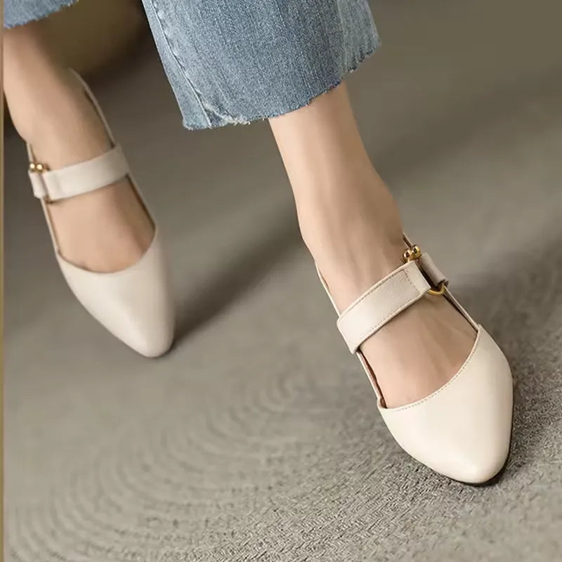 Hazel - Talons à bride arrière Élégance