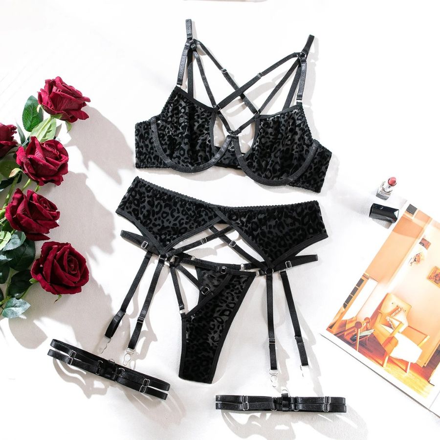 Lingerie Sexy Léopard