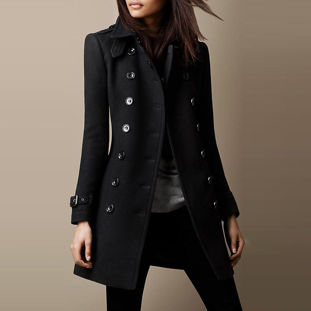 Manteau Namur Élégant En Laine