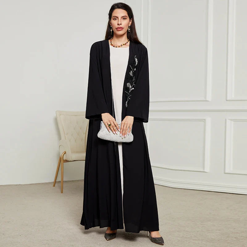 Abaya Noir Élégante