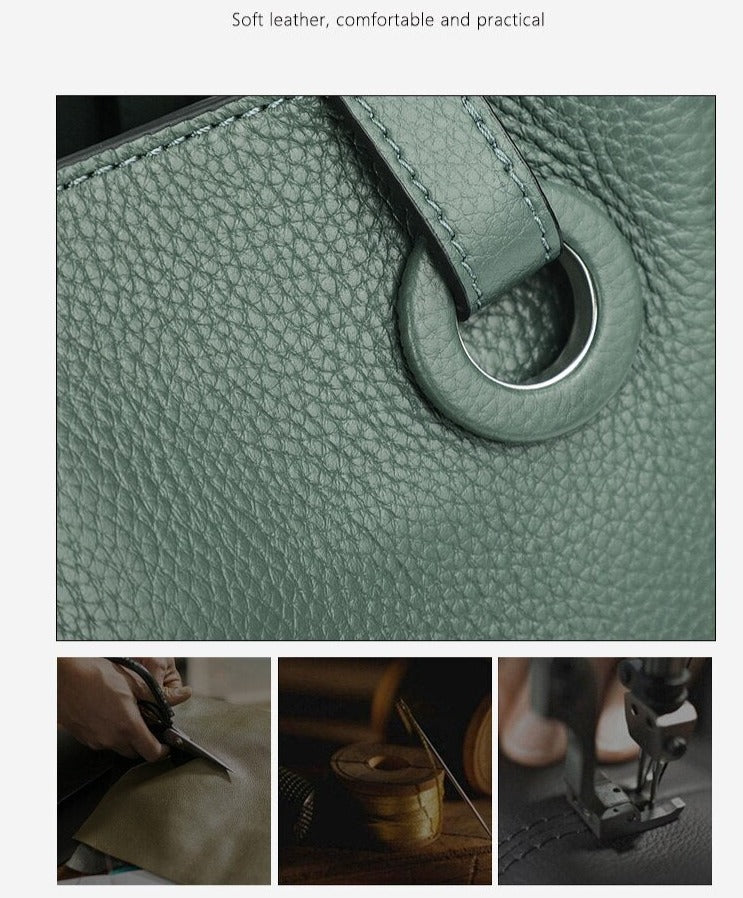 Sac Bandoulière Vert Luxe