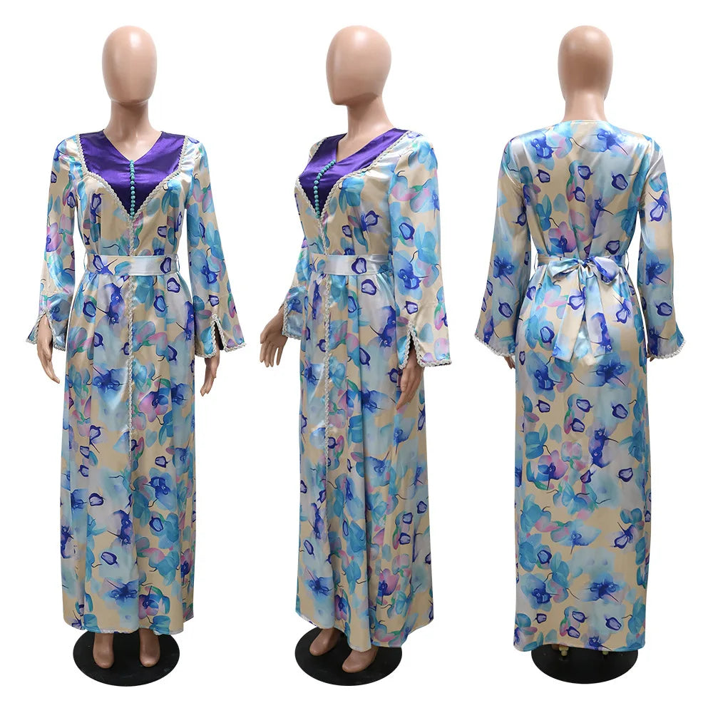 Robe Fleurie Élégante
