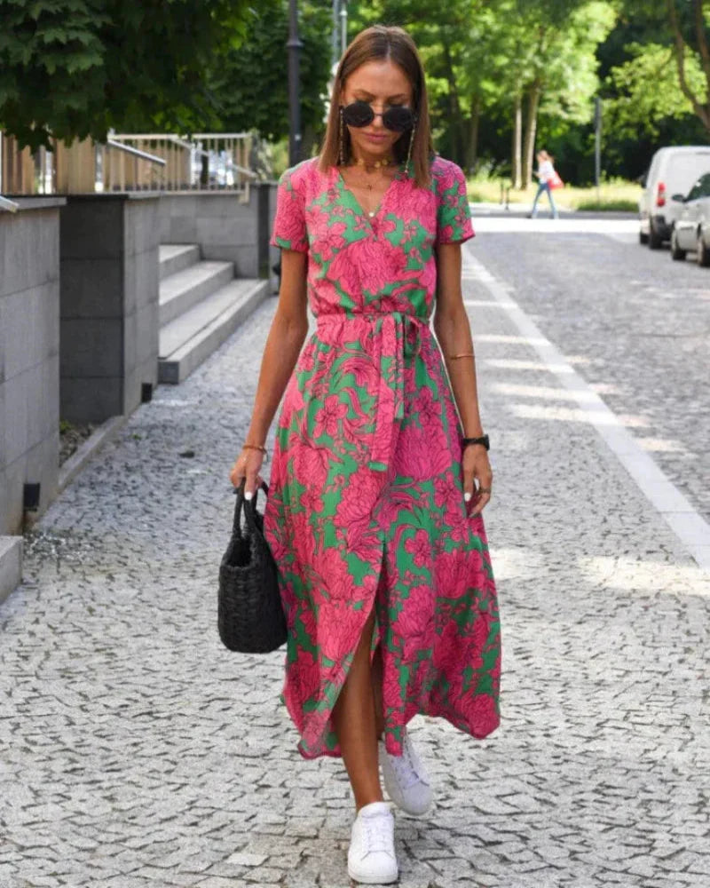 Robe fleurie élégante