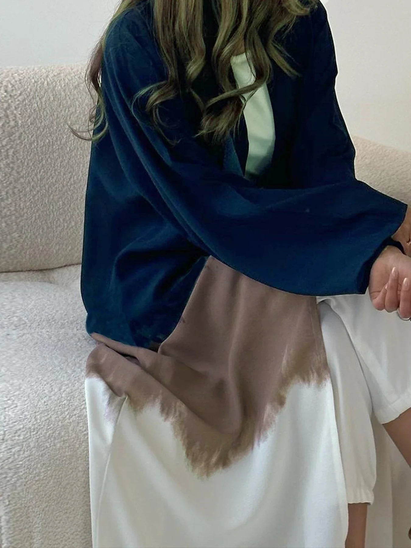 Abaya Dégradée Élégante