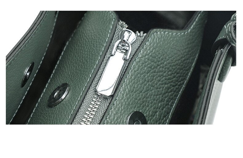 Sac Bandoulière Vert Luxe