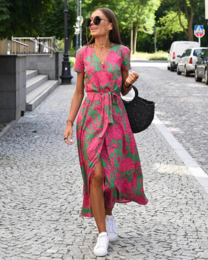 Robe fleurie élégante