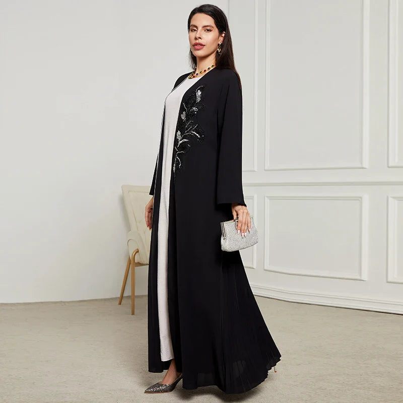 Abaya Noir Élégante