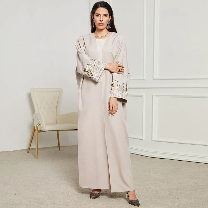 Abaya Florale Élégante