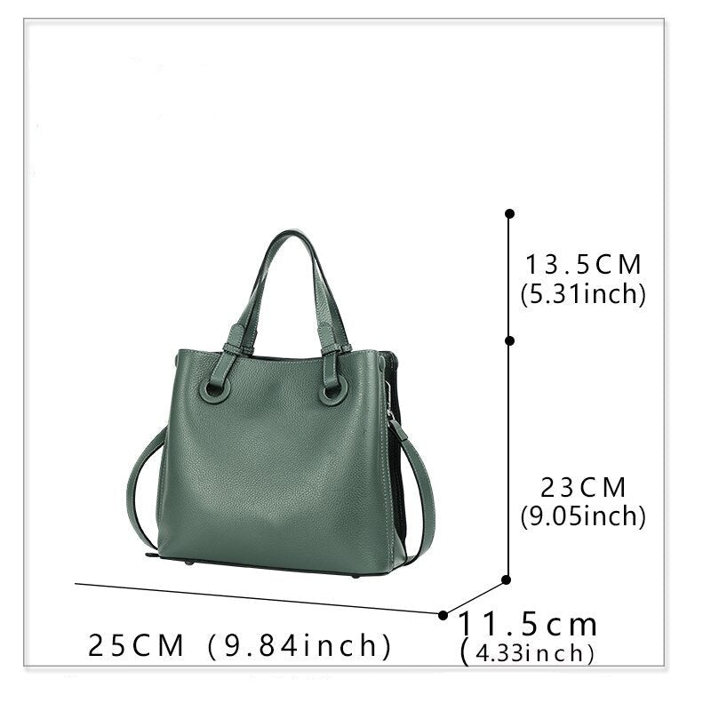 Sac Bandoulière Vert Luxe