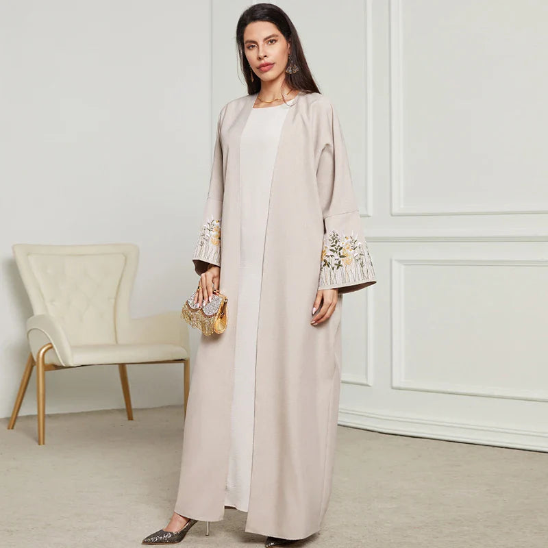 Abaya Florale Élégante