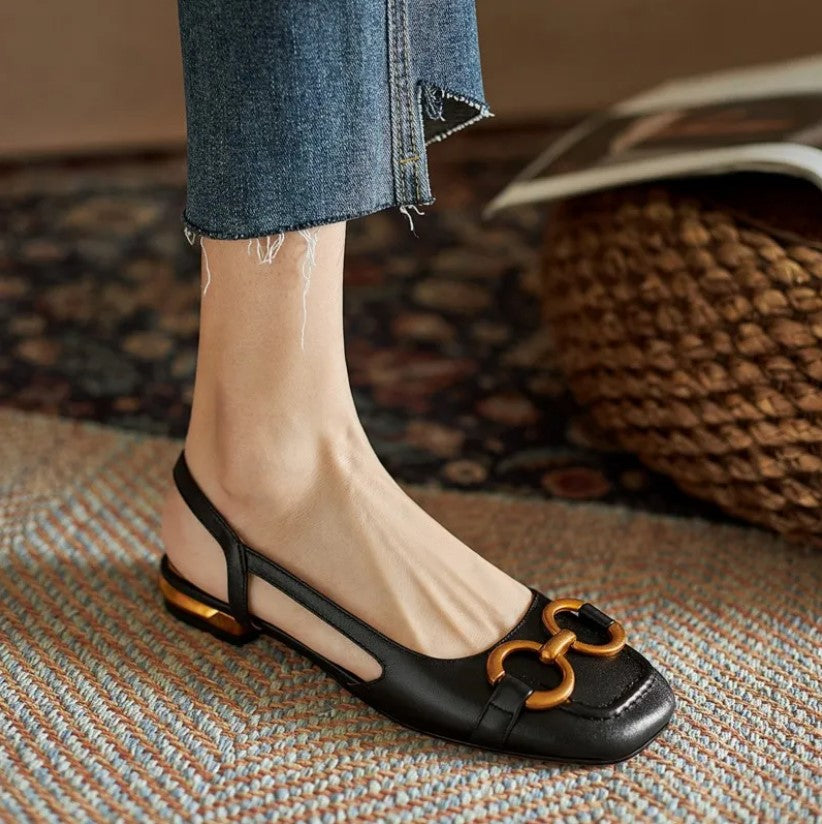Lillian - Chaussures à talon compensé chic