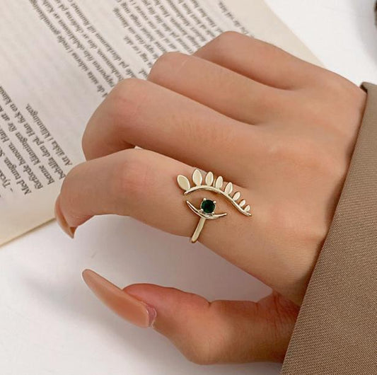 ### Bague Rétro Ajustable Élégante