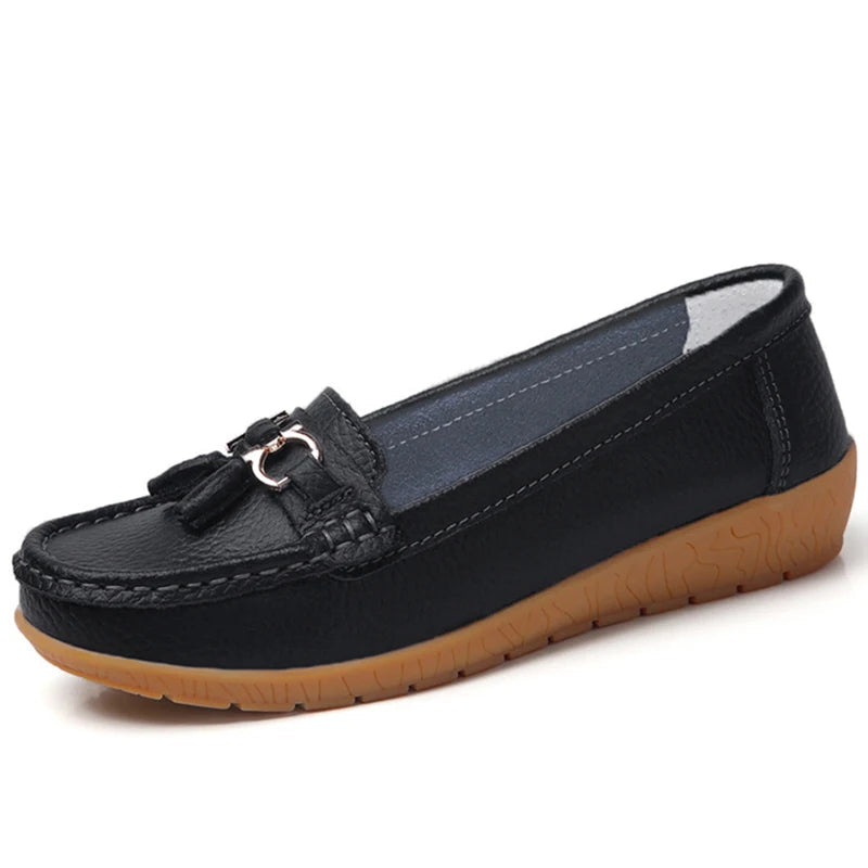 Faye - Mocassins à glands sans lacets