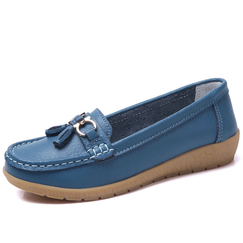 Faye - Mocassins à glands sans lacets