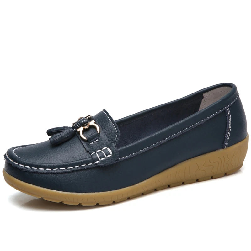 Faye - Mocassins à glands sans lacets