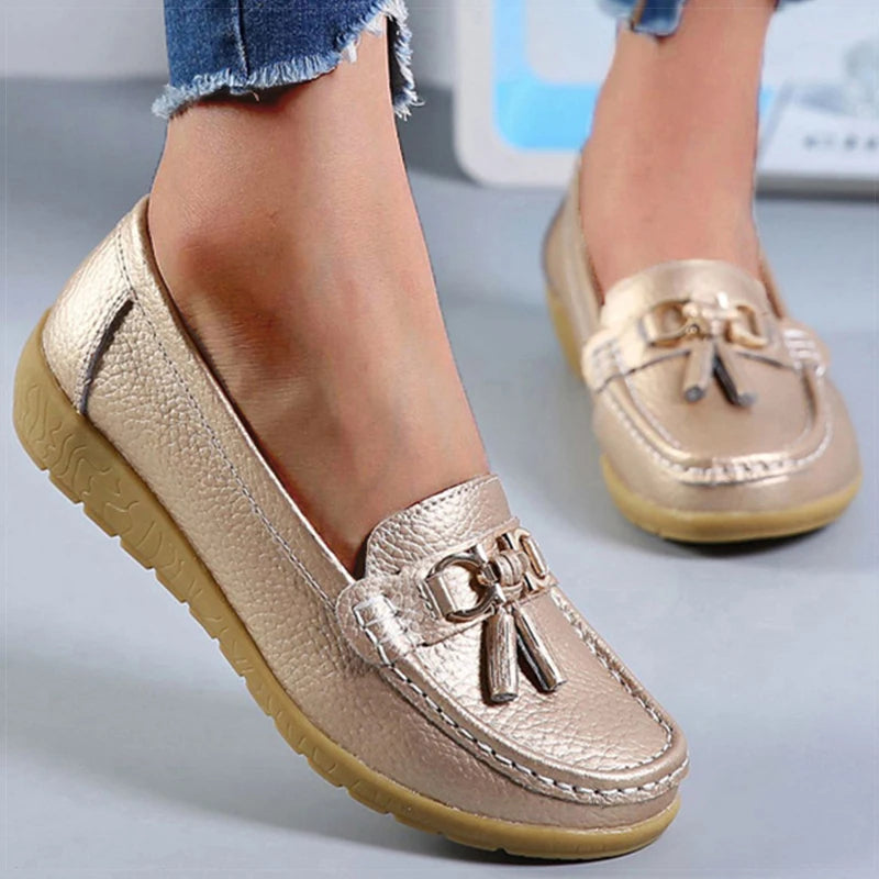 Faye - Mocassins à glands sans lacets