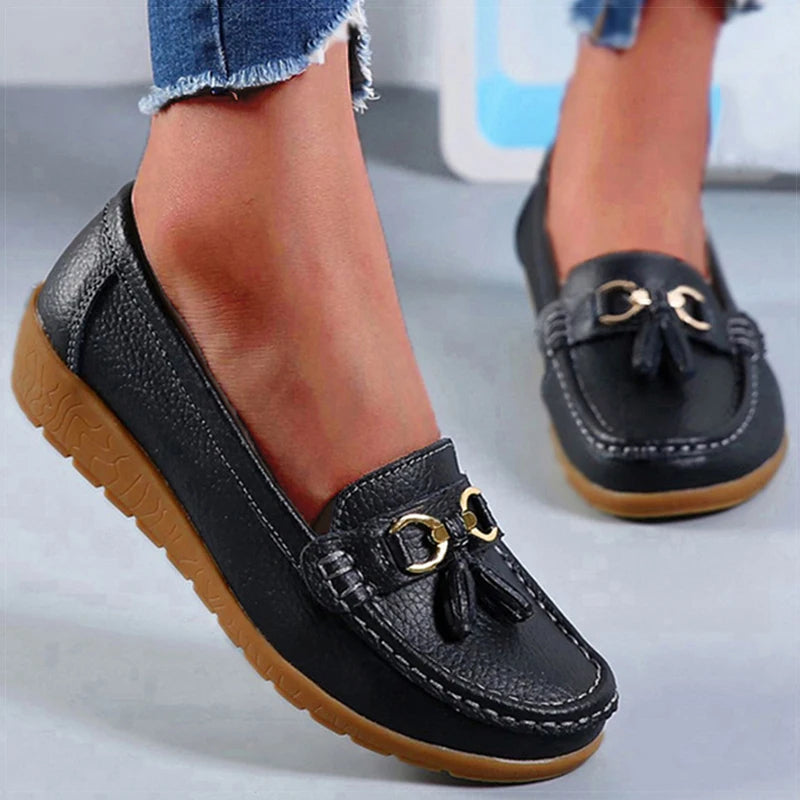 Faye - Mocassins à glands sans lacets