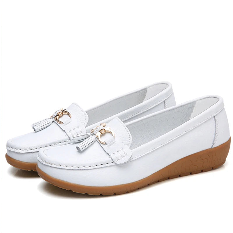 Faye - Mocassins à glands sans lacets