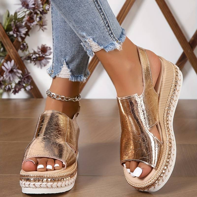 Sandales Compensées Chic
