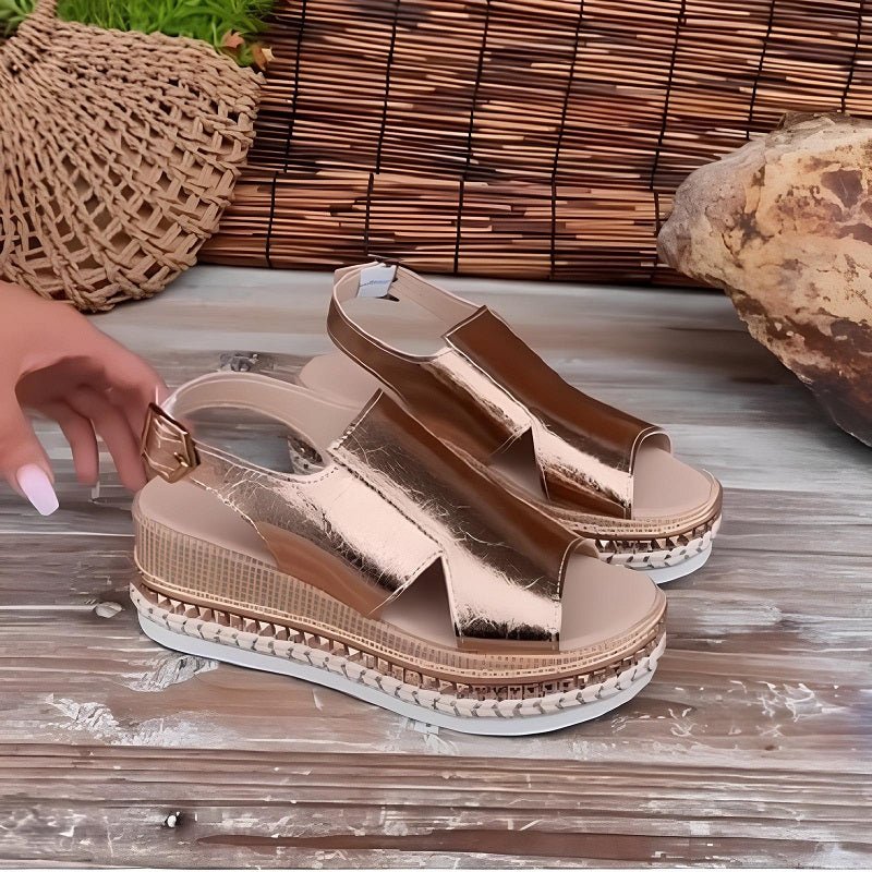 Sandales Compensées Chic