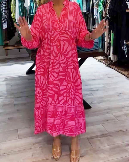 Robe Ample Imprimée