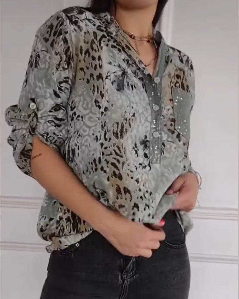 BOLERA - CHEMISE IMPRIMÉE DÉCONTRACTÉE
