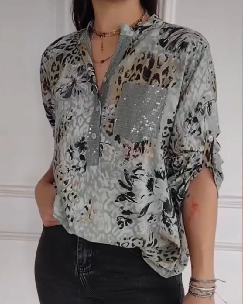 BOLERA - CHEMISE IMPRIMÉE DÉCONTRACTÉE