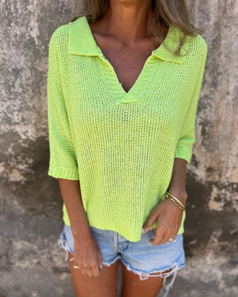 GARIELE - TOP MAILLE BOHÈME