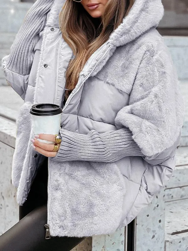 Veste Bomber Avec Capuche Pour Femme