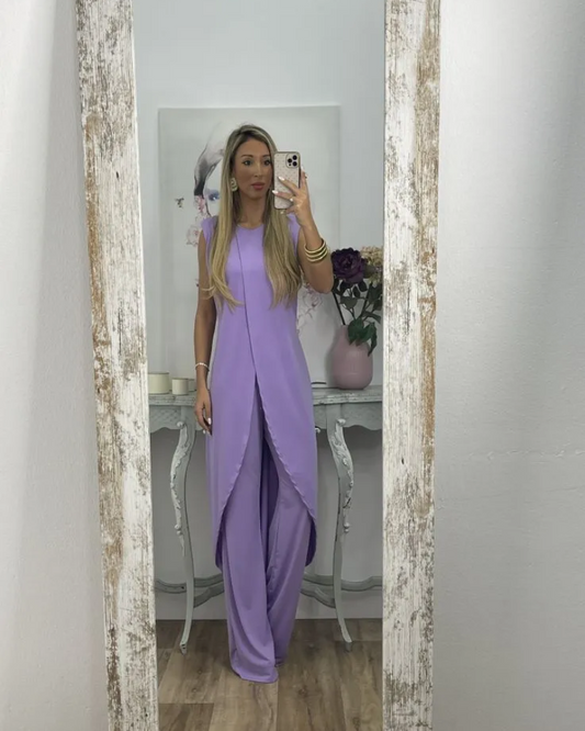 Ensemble Élégant Violet