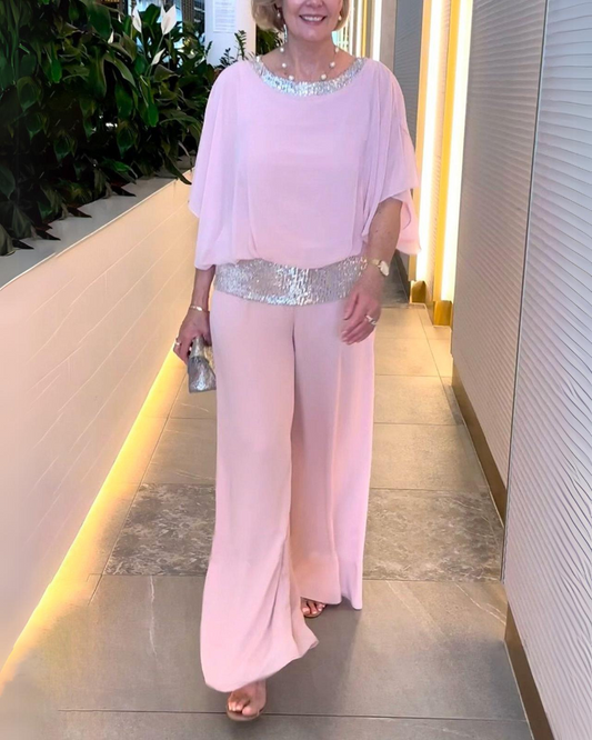 Ensemble Élégant Rose