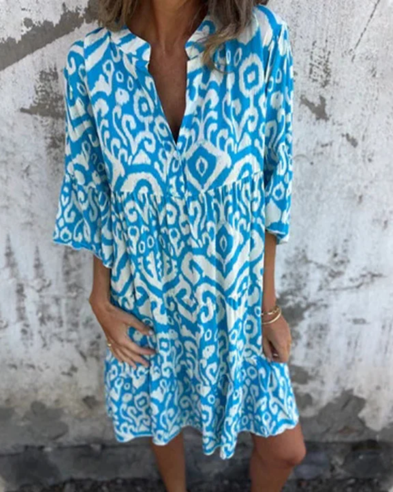ARESE - ROBE DÉCONTRACTÉE IMPRIMÉE