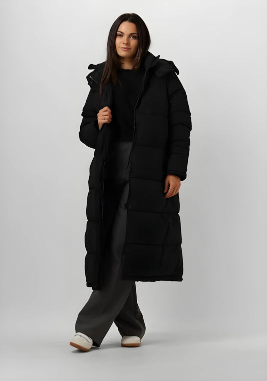 Manteau Long Femme Noir