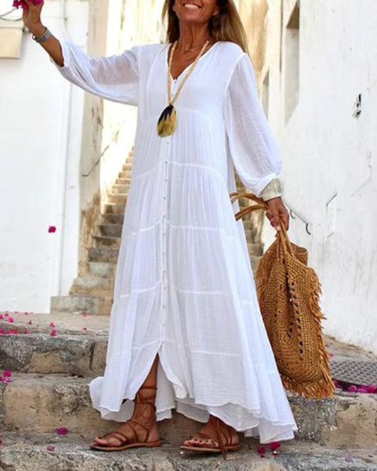 Robe Boho en Lin